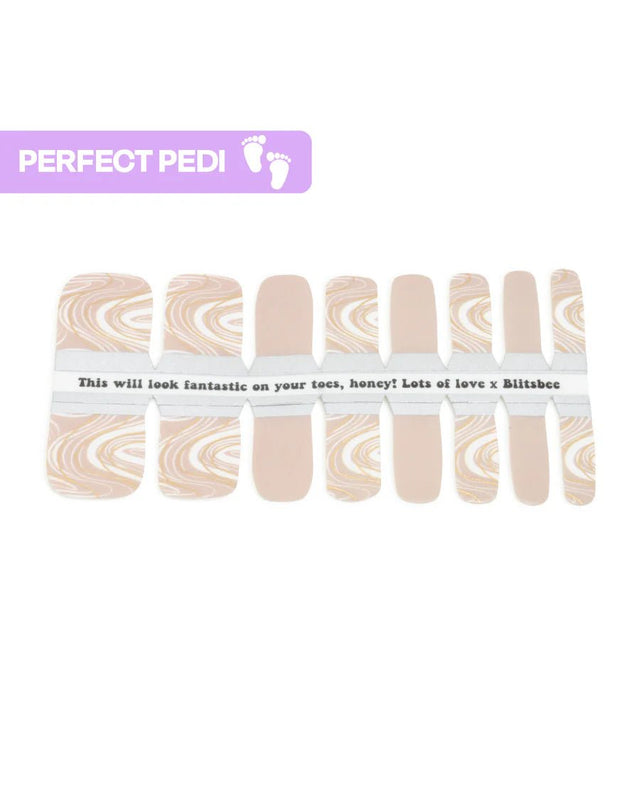 Pedi | Blended Nude - Blitsbee - wonder & melon