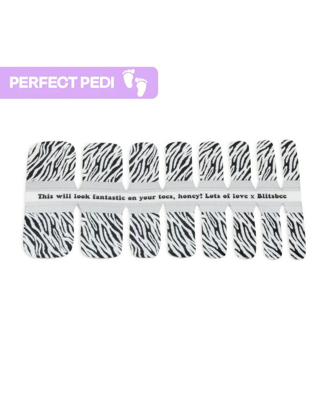 Pedi | Classic Zebra - Blitsbee - wonder & melon