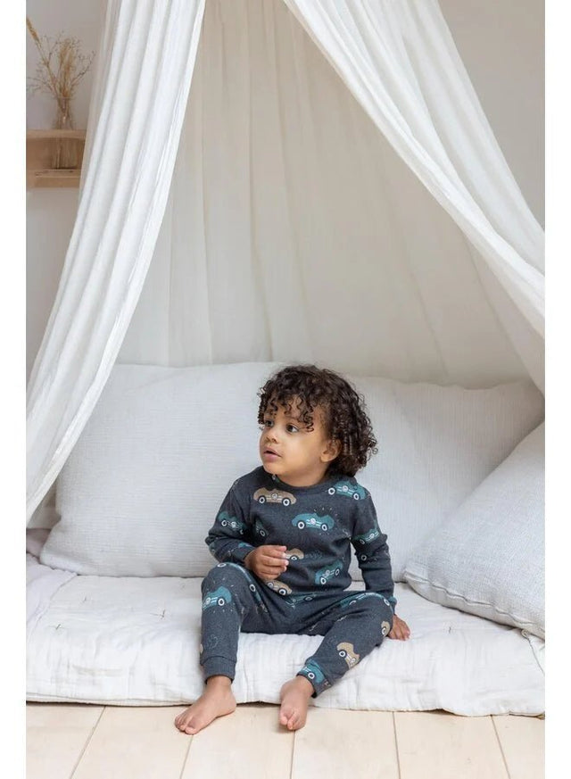 Pyjama Winter Premium | Antraciet Melange | Feetje - Feetje - wonder & melon