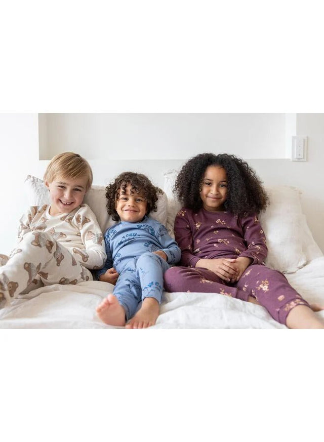 Pyjama Winter Premium | Wijn Melange | Feetje - Feetje - wonder & melon