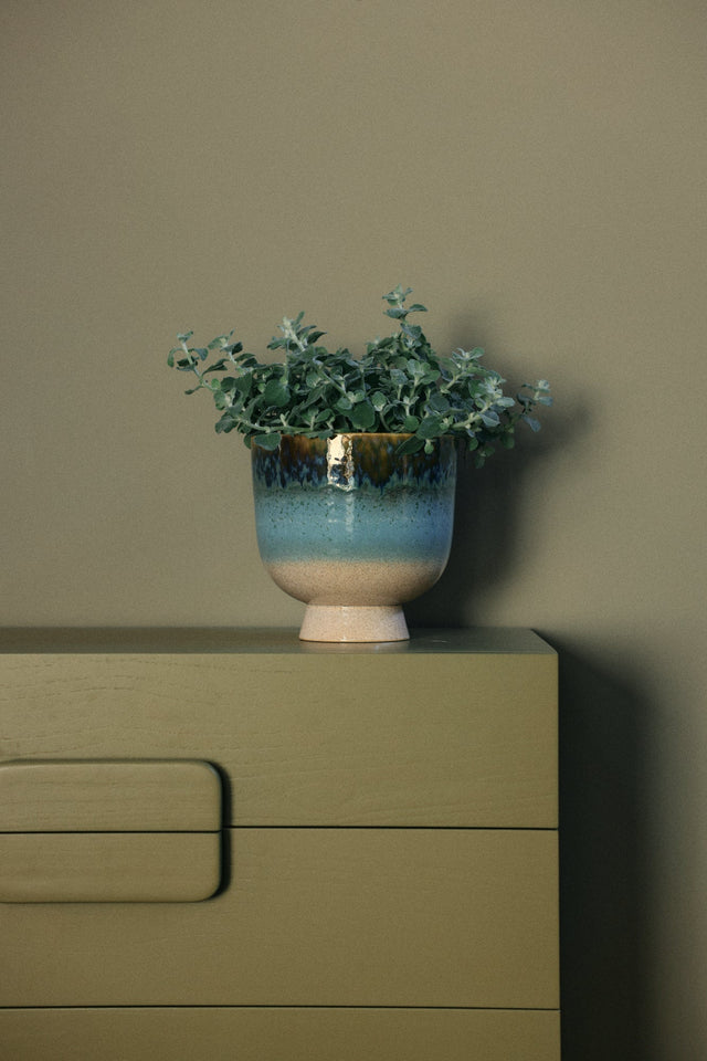 Retro Flower Pot | Lagoon | HKliving - HKliving - wonder & melon