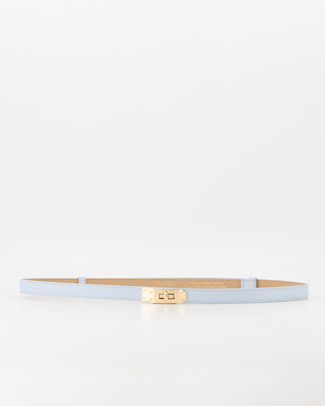 Riem | Leer | Licht Blauw - wonder & melon - wonder & melon