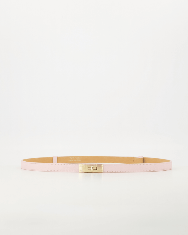 Riem | Leer | Licht Roze - wonder & melon - wonder & melon