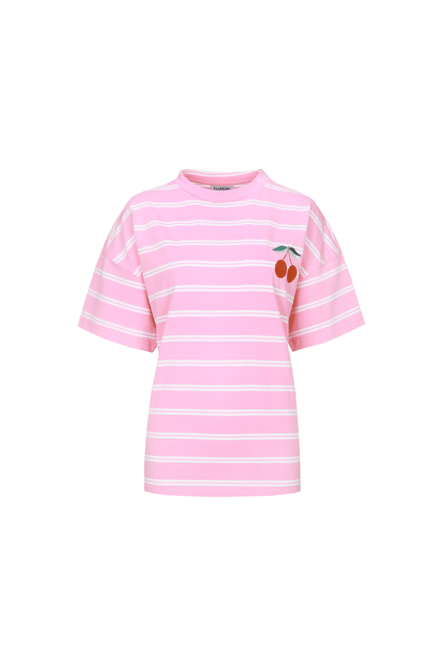 Roze kersen shirt | Fluresk - Fluresk - wonder & melon