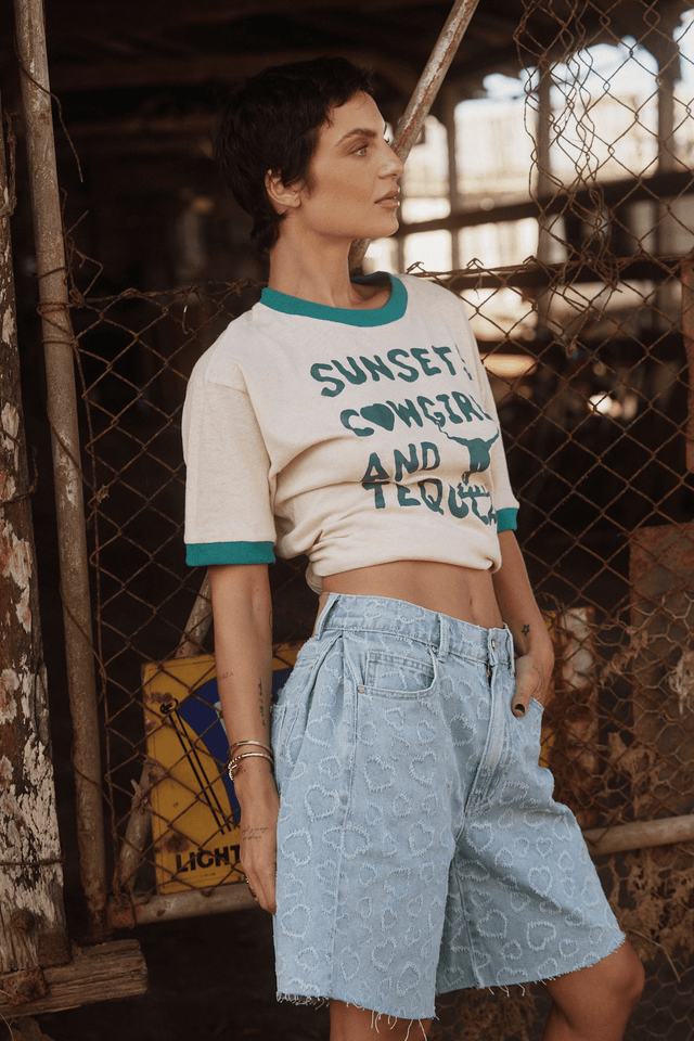 SABBI | denim hearts| Short - Sabbi - wonder & melon