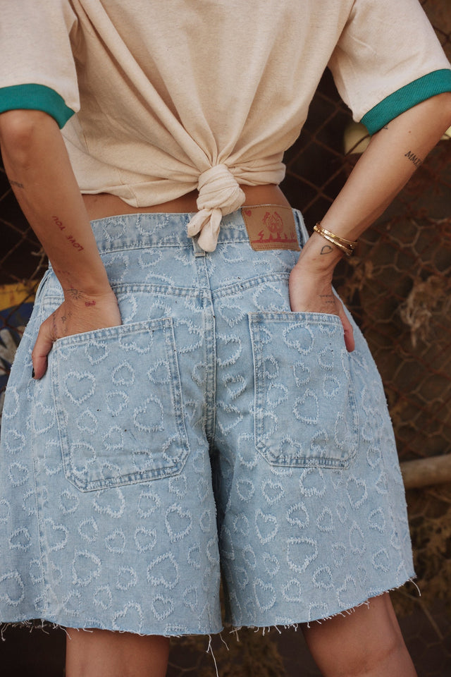SABBI | denim hearts| Short - Sabbi - wonder & melon