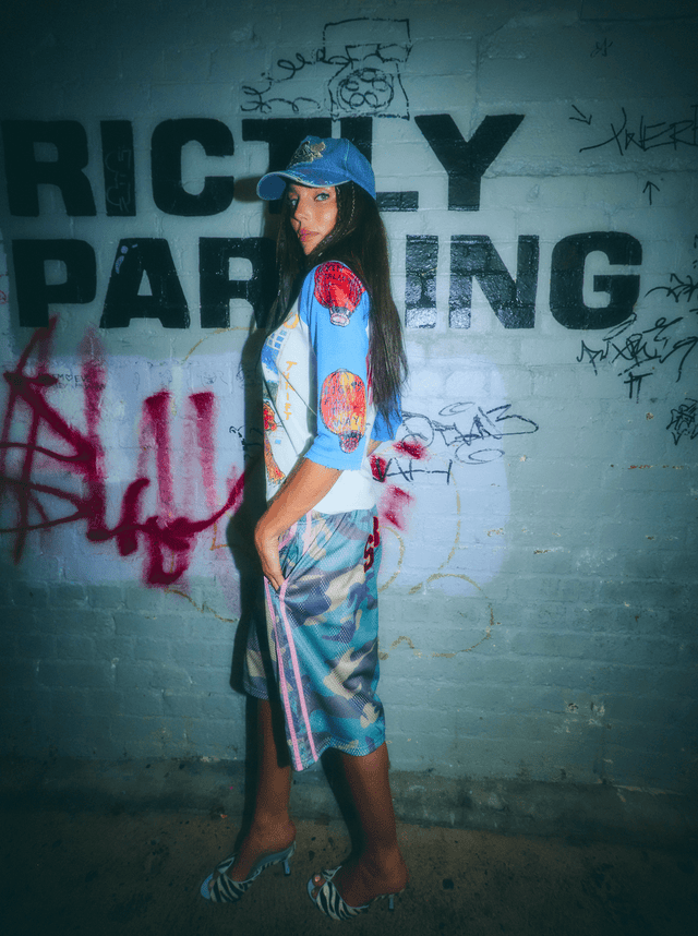 SABBI | Lucky 3/4 Sleeve Top - Royal - Sabbi - wonder & melon