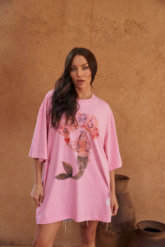 SABBI | Mermaid with cards | Pink - Sabbi - wonder & melon