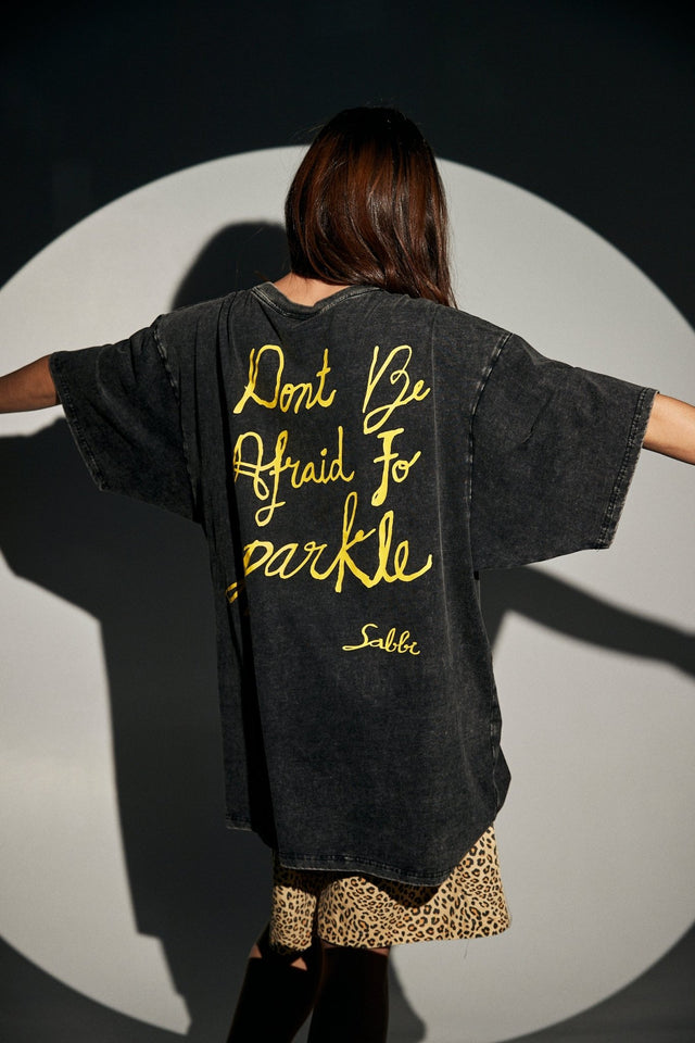 SABBI | Sparkle Titty Tee black - Sabbi - wonder & melon