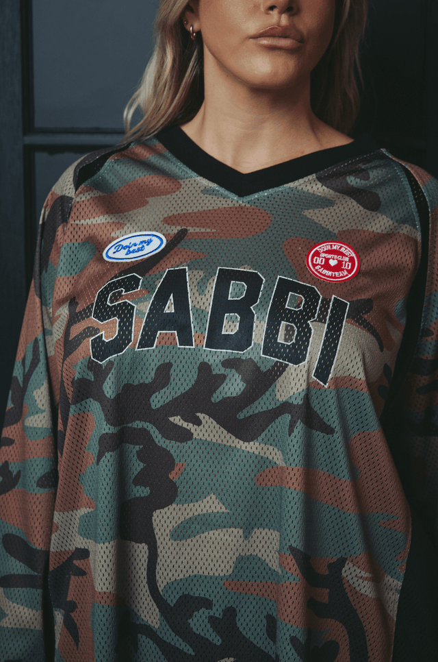 SABBI | The 10 Mesh Top | Camo - Sabbi - wonder & melon