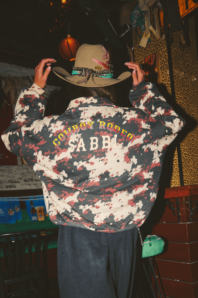 SABBI | The Cowprint Collared Sweater - Sabbi - wonder & melon