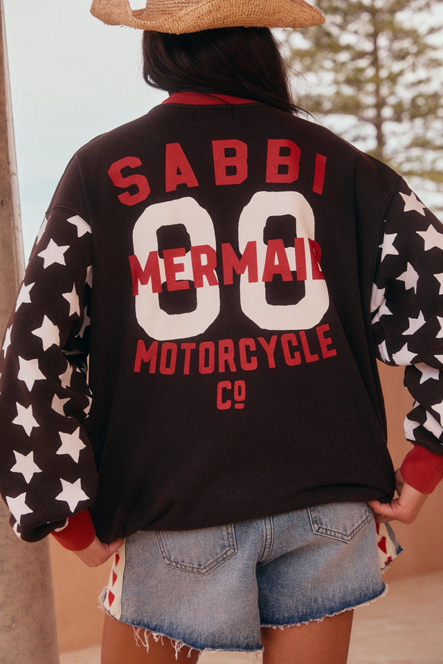 SABBI | The Diego Jumper Dream Big Brenda | Black - Sabbi - wonder & melon