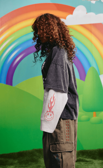 SABBI | The Happiness Waffle Longsleeve - Sabbi - wonder & melon