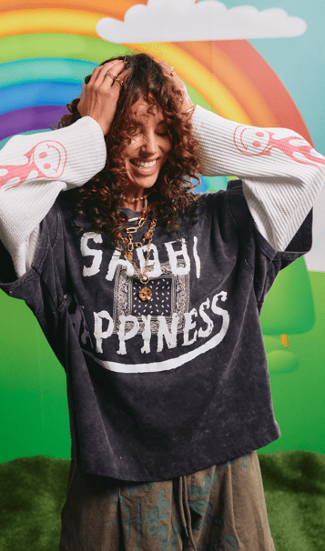 SABBI | The Happiness Waffle Longsleeve - Sabbi - wonder & melon
