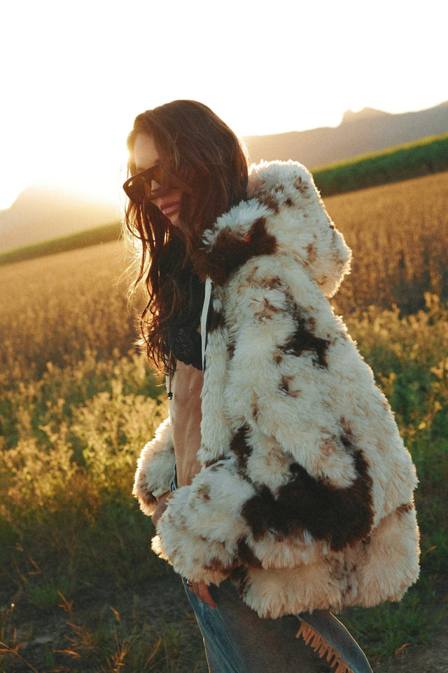 SABBI | The Holy Cow Faux Fur Jacket - Sabbi - wonder & melon