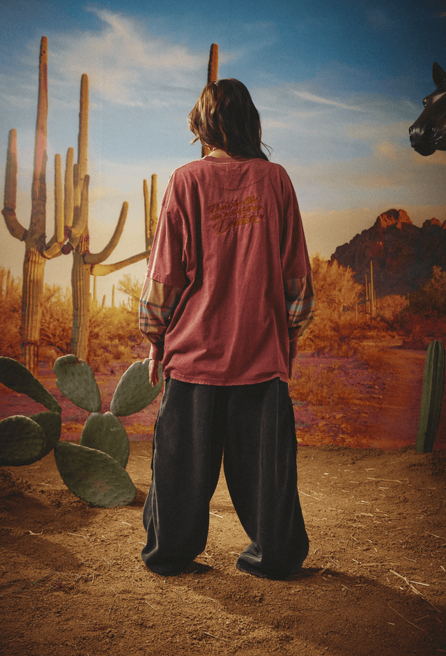 SABBI | The Rodeo Romeo LS Tee - Sabbi - wonder & melon