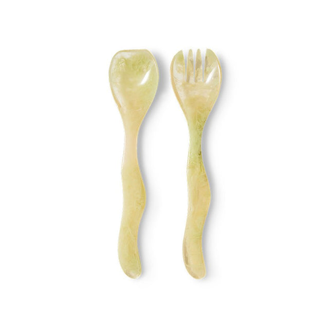 Salad Cutlery | Mist Green | HKliving - HKliving - wonder & melon