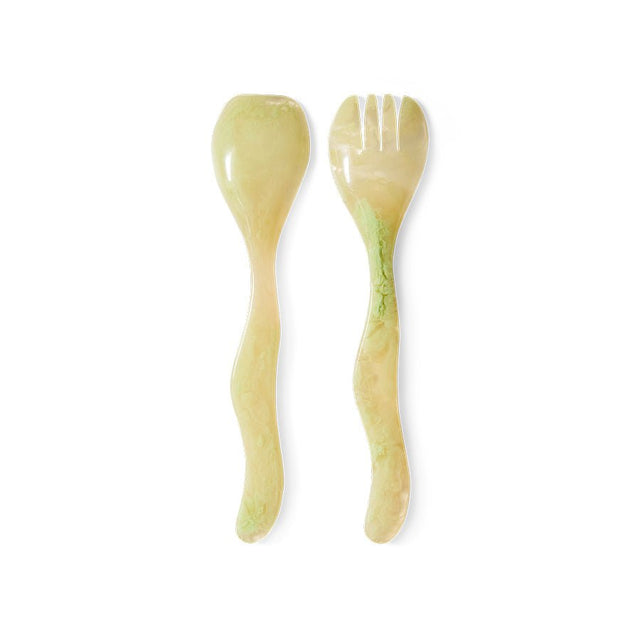 Salad Cutlery | Mist Green | HKliving - HKliving - wonder & melon