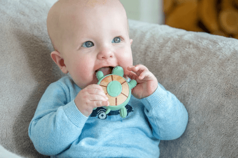 Silisoft | Schildpad | Bijtspeelgoed - wonder & melon - wonder & melon