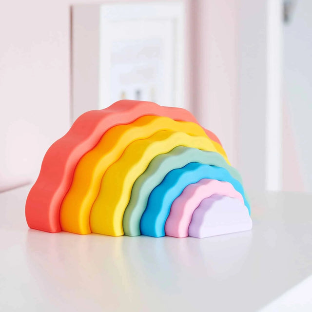 Silisoft | Wobbel regenboog | Regenboog - Silisoft - wonder & melon