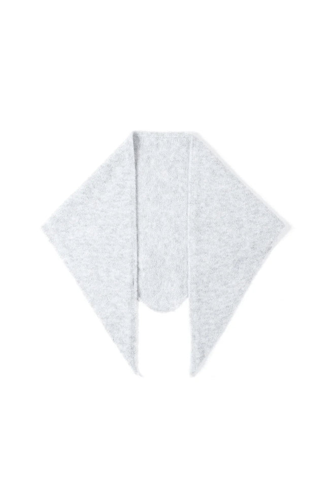 Sjaal | Driehoek | Grey - wonder & melon - wonder & melon