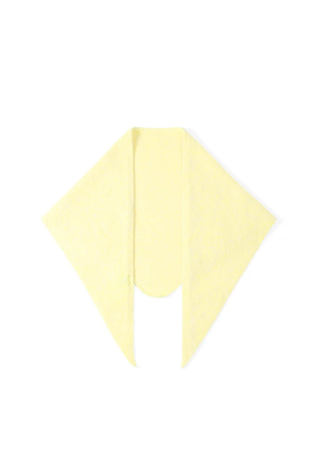 Sjaal | Driehoek | Pale Yellow - wonder & melon - wonder & melon