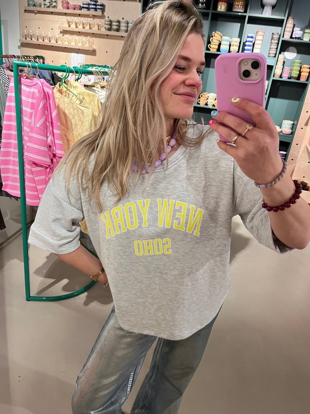 Sweater | New York | Grey - wonder & melon - wonder & melon