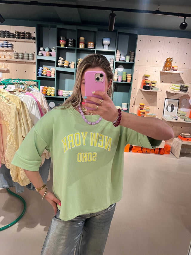 Sweater | New York | Mint green - wonder & melon - wonder & melon