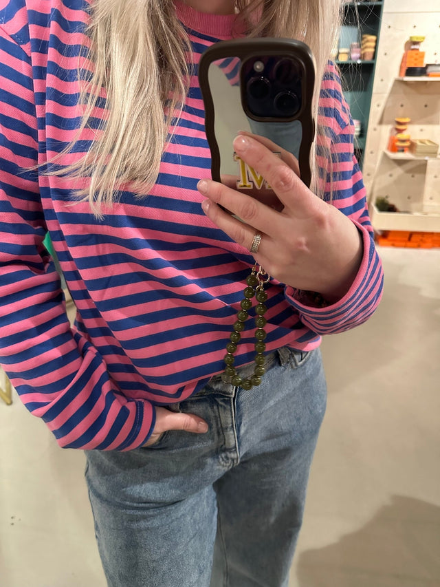 Sweater Stripe Pink - Blue - wonder & melon - wonder & melon