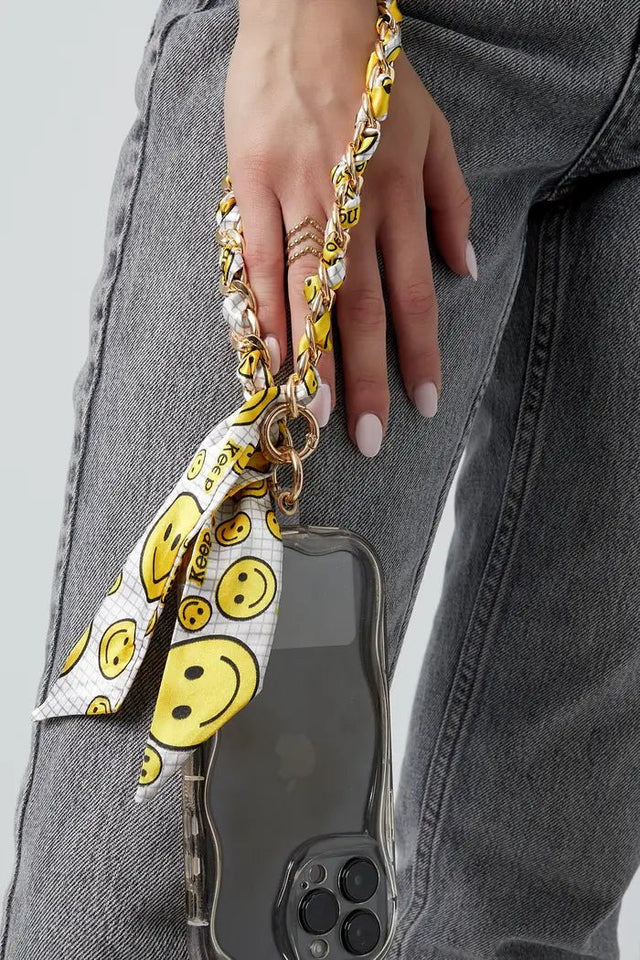 Telefoonkoord | Smiley - wonder & melon - wonder & melon