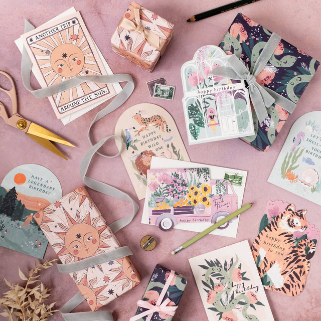 Tiger verjaardagskaarten | Tijgerkaarten | Dierenkaarten | Kaarten - Sister Paper Co. - wonder & melon