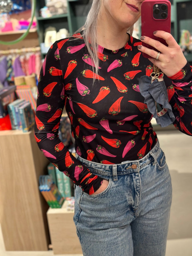 Top | Hot Pepper | Zwart - wonder & melon - wonder & melon