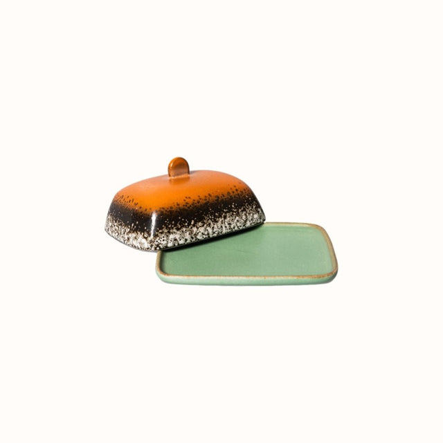 70s ceramics butter dish meteor - HKliving - wonder & melon