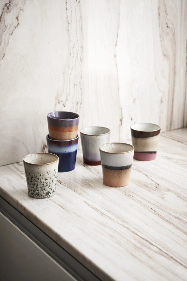 70s ceramics coffee mok dunes - HKliving - wonder & melon