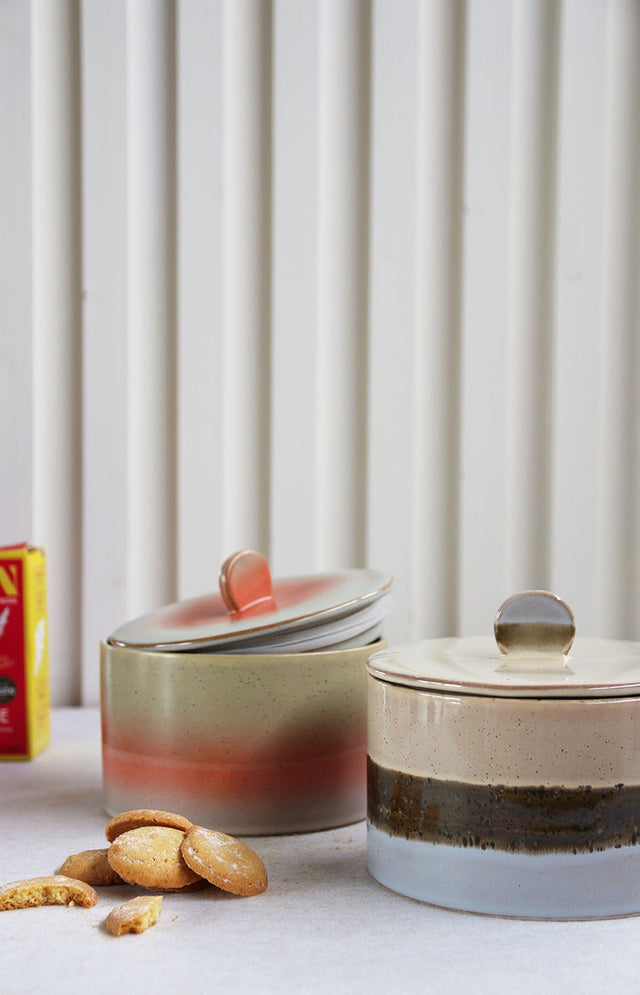 70s ceramics: koekjes trommel Lake - HKliving - wonder & melon