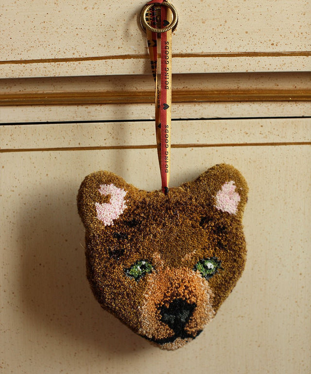 Archie Check Bear Gift Hanger - Doing Goods - wonder & melon