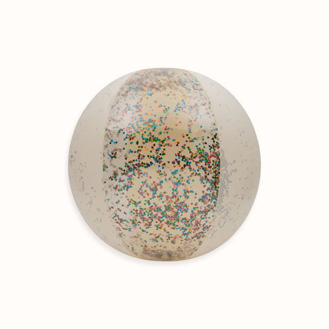 Beach ball large transparent cream | konges slojd - Konges Sløjd - wonder & melon