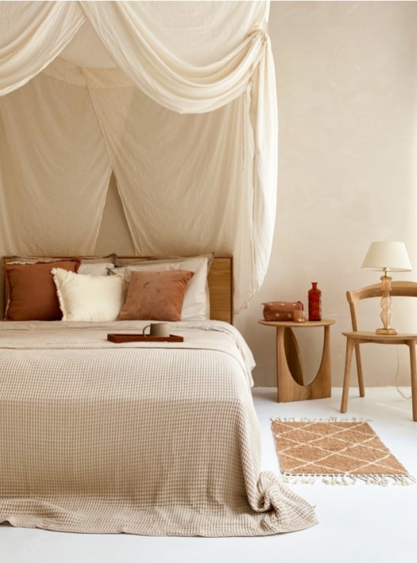 Corduroy fluwelen dienblad terra - À la Collection - wonder & melon