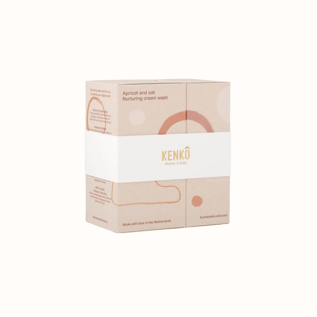 Cream wash - apricot and oat nurturing Set - Kenko - wonder & melon