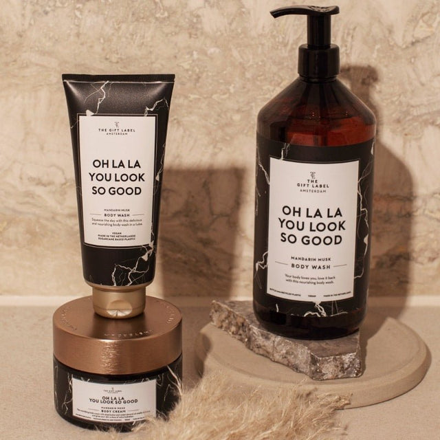 Douchegel - Oh la la you look so good - The Giftlabel - wonder & melon