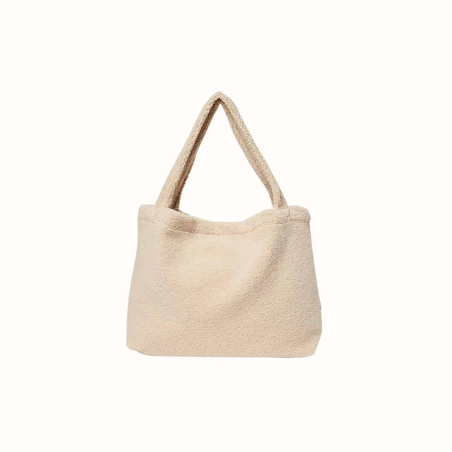 Ecru teddy mom-bag - Studio Noos - wonder & melon