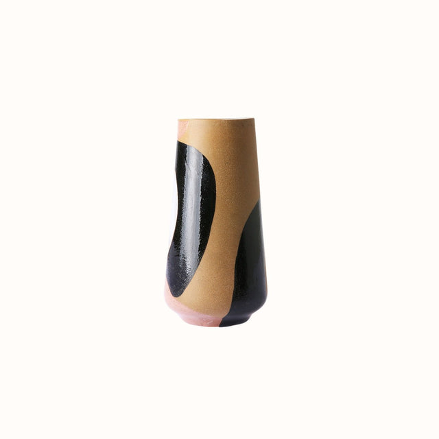 Hand beschilderde bloemen vaas - HKliving - wonder & melon