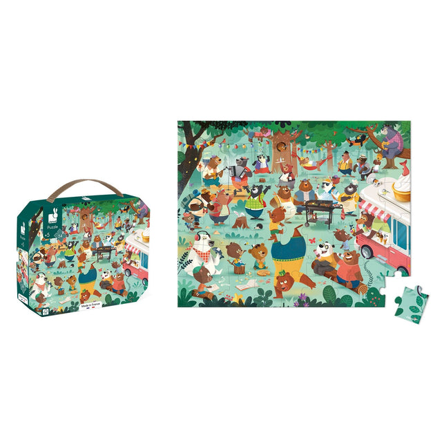 Janod puzzel - De Berenfamilie - Janod - wonder & melon