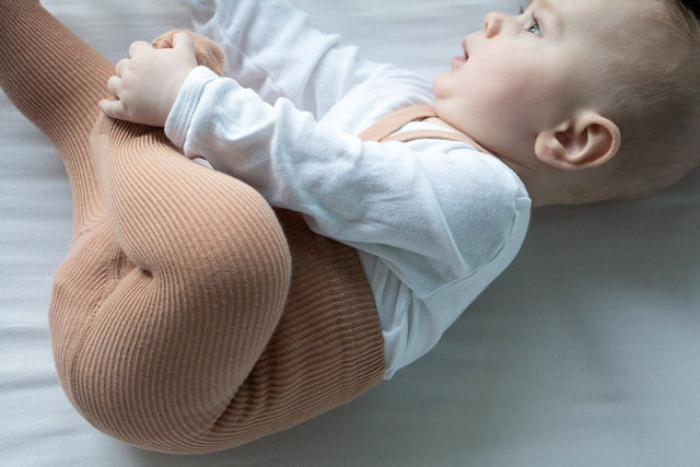 Katoenen maillot met voetje | Peanut blend - Silly Silas - wonder & melon