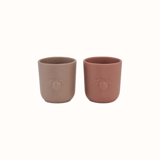 Konges Slojd 2 pack lemon cups Blush/Terracota - Konges Sløjd - wonder & melon