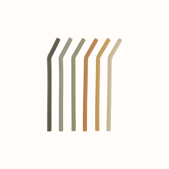 Konges Sløjd Silicone Straws Stone Mix - Konges Sløjd - wonder & melon