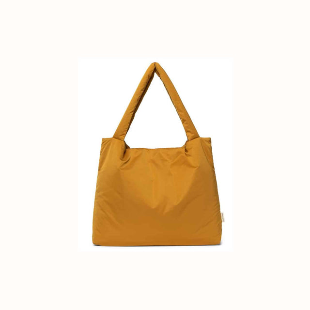 Ochre puffy mom-bag - Studio Noos - wonder & melon