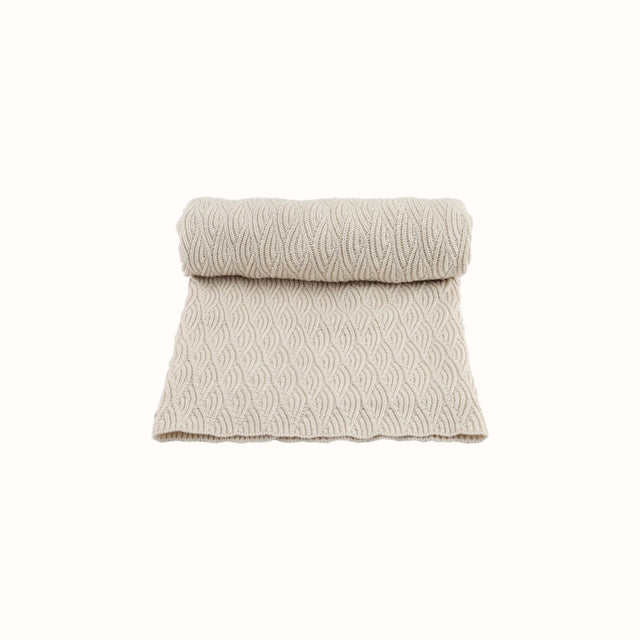 Pointelle deken off white - Konges Sløjd - wonder & melon