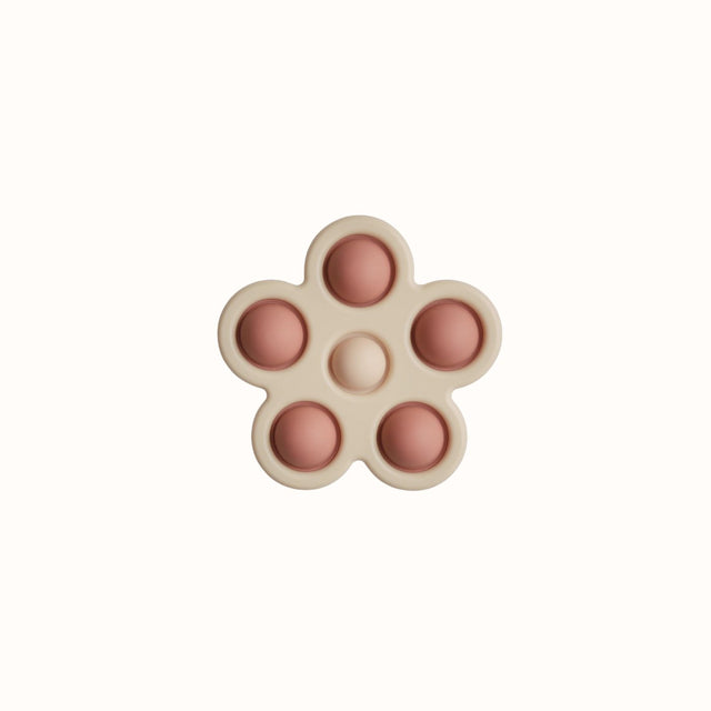 Press toy flower Rose - Mushie - wonder & melon