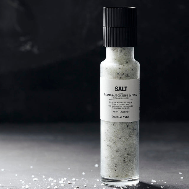 Salt - Parmesan cheese & basil - Nicolas Vahé - wonder & melon
